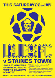 E MEN FLEET STREET HATE TO LOVE – Lewes 0 Staines Town 1